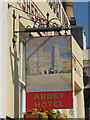 TQ7415 : Abbey Hotel sign by Oast House Archive