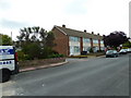 Approaching the junction of Mansfield Road and Thesiger Close