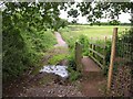 Ford and bridge near Bradninch