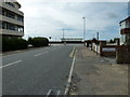 Looking down Brougham Road towards the seafront