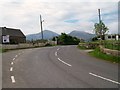 Sharp bend in the B180 on the western outskirts of Maghera