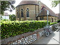 Parked bicycle in St George