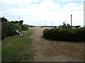 Seat on East Worthing seafront