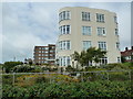 Flats on East Worthing seafront