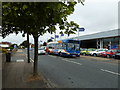 Bus in Brougham Road