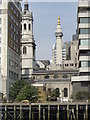 The Monument from the Thames