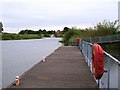 Pontoon on River Derwent