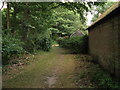 Bridleway on the north edge of Roundals Farm