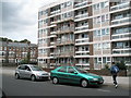 Scaffolding on flats in Kings Road