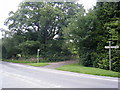 Black Brook Road near Soughton