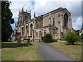 ST6654 : Midsomer Norton: parish church of St. John by Chris Downer