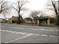 Old and new bus shelters, Chepstow Road, Langstone