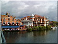 Buildings on the River Thames