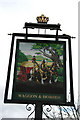 Sign for The Waggon and Horses