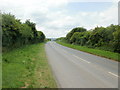 Brecon Road heads away from Hay-on-Wye into open country