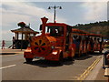 Shanklin: land train on the prom