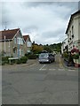 Car turning into Long Garden Walk