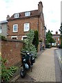 Looking from Farnham Library towards West Street