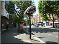 Bus stop in Kennington Road