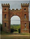 TL2503 : Brookmans Park Folly Arch, Hertfordshire by Jim Osley