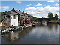 Canal basin cottages, Brecon