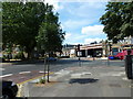 Approaching the junction of  Lambeth Road and Hercules Road