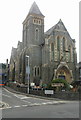 Antiques business in former Baptist church, Builth Wells