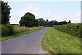 The road on Oxhey Hill to Mollington