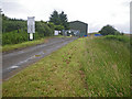 Entrance to the solid waste processing site