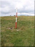 SX6283 : Range pole, Quintin's Man by Derek Harper