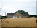 Bungalow across the field