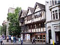 Medieval building in Cornmarket Street