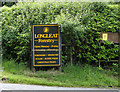 ST8343 : 2010 : Longleat Forestry sign by Maurice Pullin
