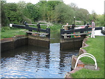 SU6470 : Another narrowboat continues downstream by Mr Ignavy