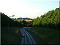 Moreton Hall link road from pedestrian overbridge