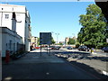 Approaching the junction of   Lambeth Road and St George