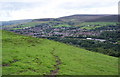 Path from Luzley down to Mossley