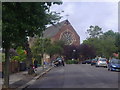 Church from Oakfields Road