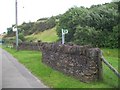 Entrance to park on former industrial site, Pen-y-Darren