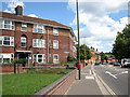 View east along Barrack Street (A147), Norwich