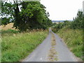 Minor road towards Lower Sleights Farm