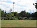 Floodlights of Hayes and Yeading United FC