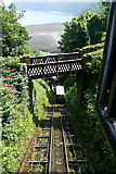 SS7249 : Lynmouth and Lynton cliff railway by Graham Horn