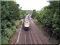 The Midland Mainline at Unstone Viaduct