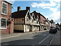 SO7225 : Church Street looking west from outside the church, Newent by Ruth Sharville