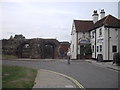 The Hole in The Wall Public House and Balkerne Gate