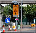 Diversion signs, Belfast (2)