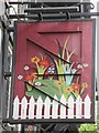 Sign for the Garden Gate, South End Road, NW3