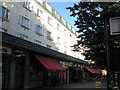 Shops and flats, Allingham Court, Haverstock Hill, NW3