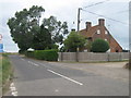 Saxon Shore Way turns near Mill House